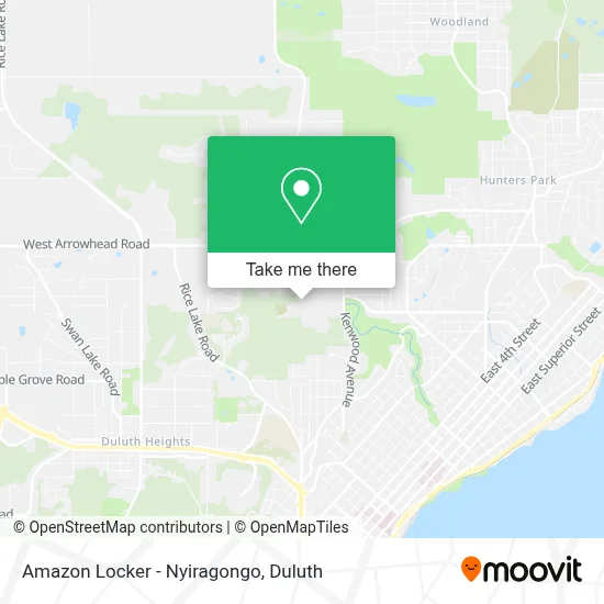 Amazon Locker - Nyiragongo map