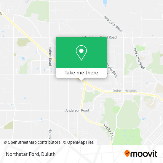 Northstar Ford map