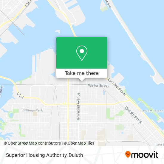 Superior Housing Authority map