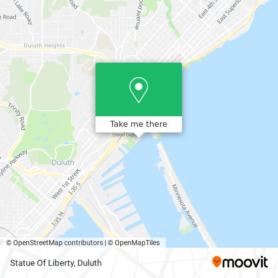 Statue Of Liberty map