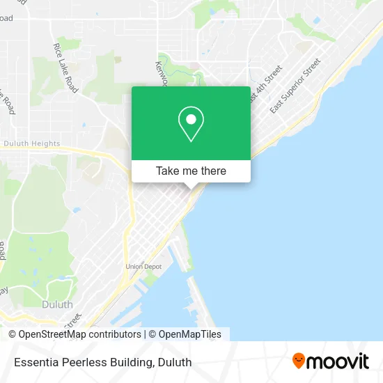 Essentia Peerless Building map