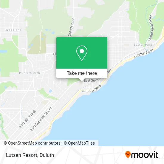 Lutsen Resort map