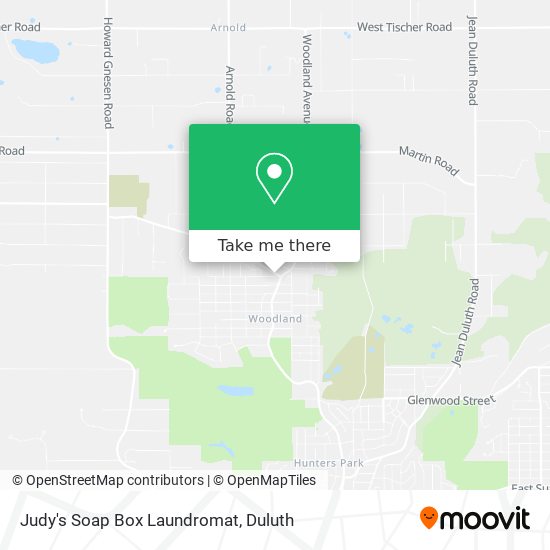 Judy's Soap Box Laundromat map