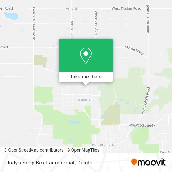 Mapa de Judy's Soap Box Laundromat