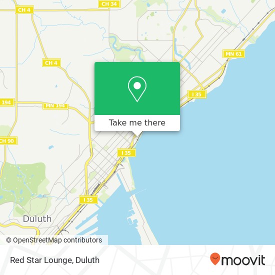Mapa de Red Star Lounge