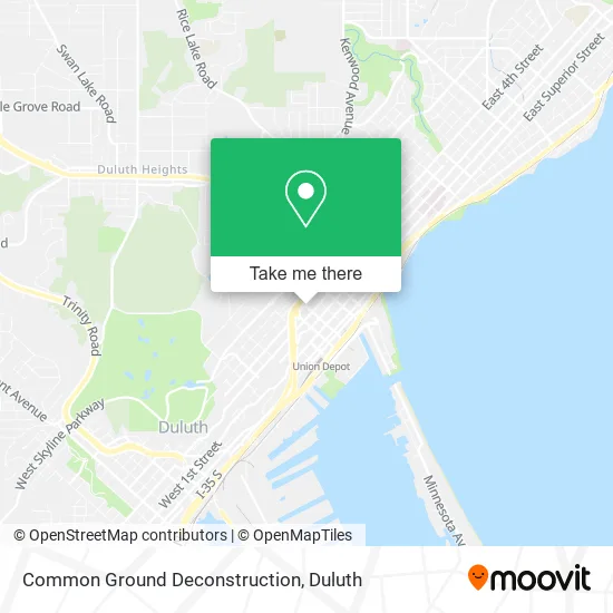 Common Ground Deconstruction map