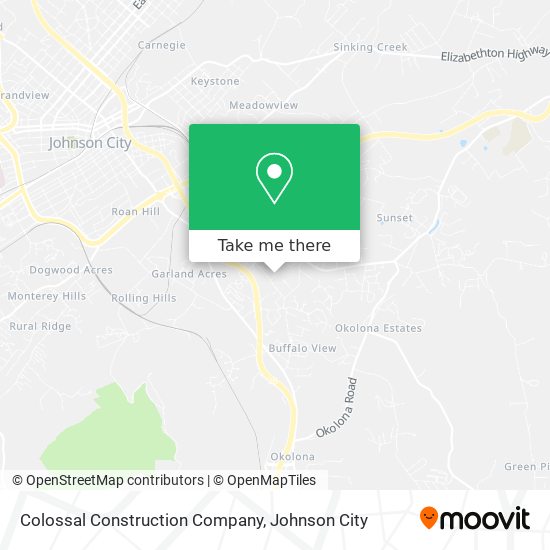 Colossal Construction Company map