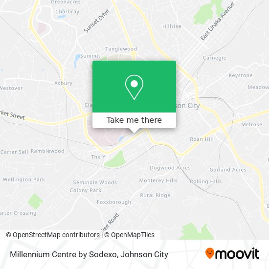 Millennium Centre by Sodexo map