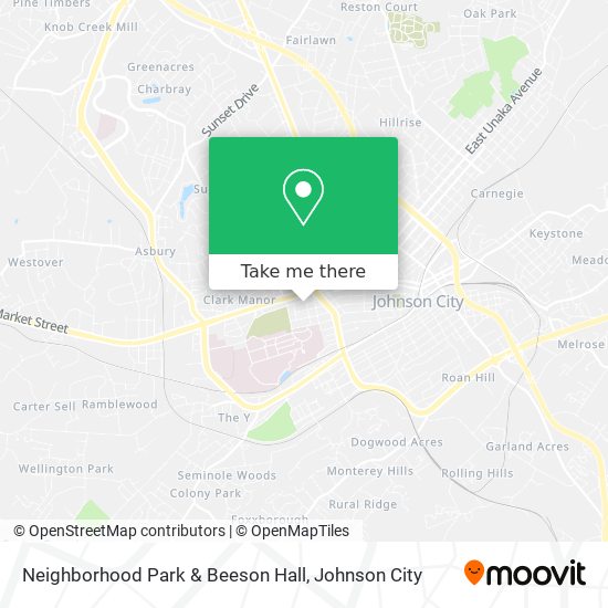 Mapa de Neighborhood Park & Beeson Hall