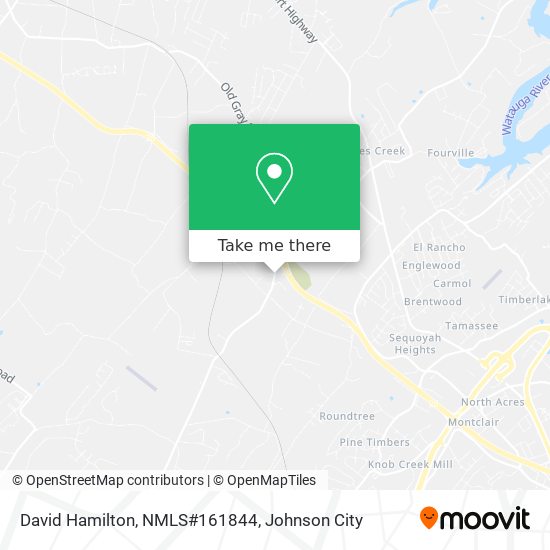 David Hamilton, NMLS#161844 map