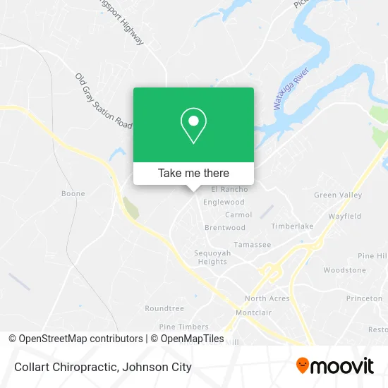 Collart Chiropractic map