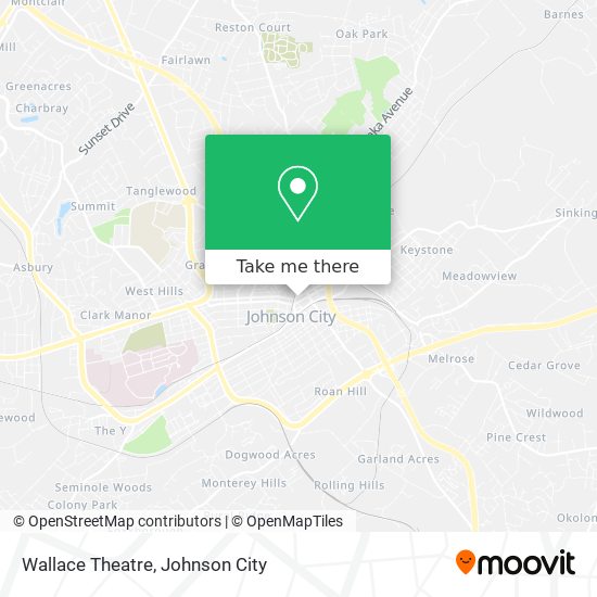 Wallace Theatre map