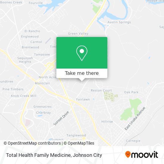 Total Health Family Medicine map