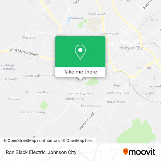 Ron Black Electric map