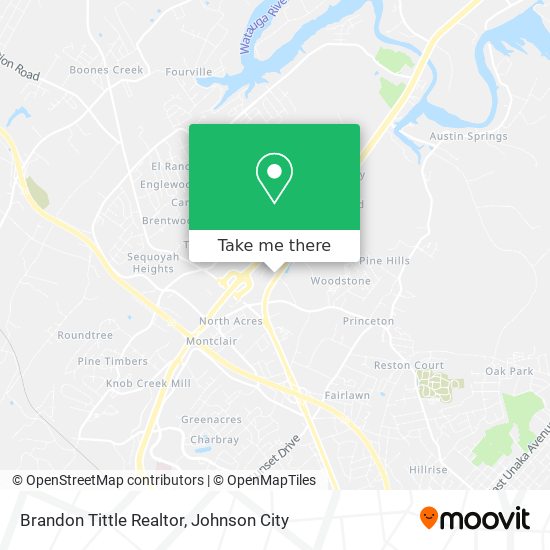 Brandon Tittle Realtor map