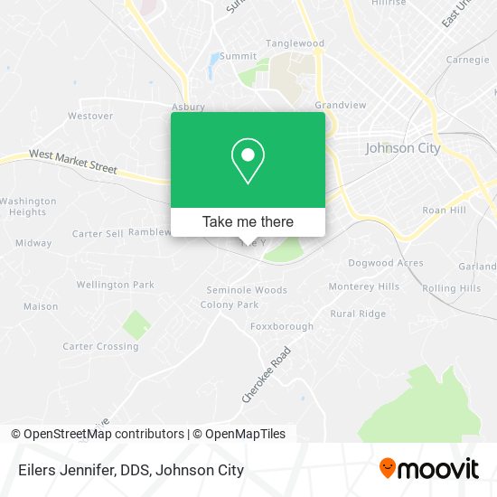 Eilers Jennifer, DDS map