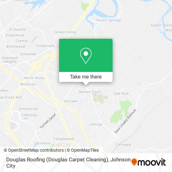 Mapa de Douglas Roofing (Douglas Carpet Cleaning)