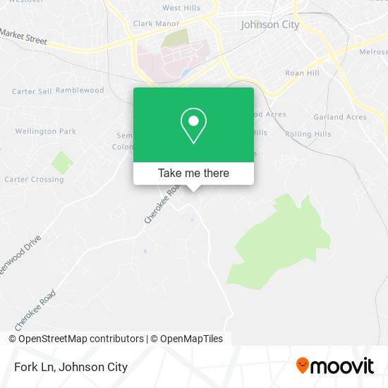 Mapa de Fork Ln