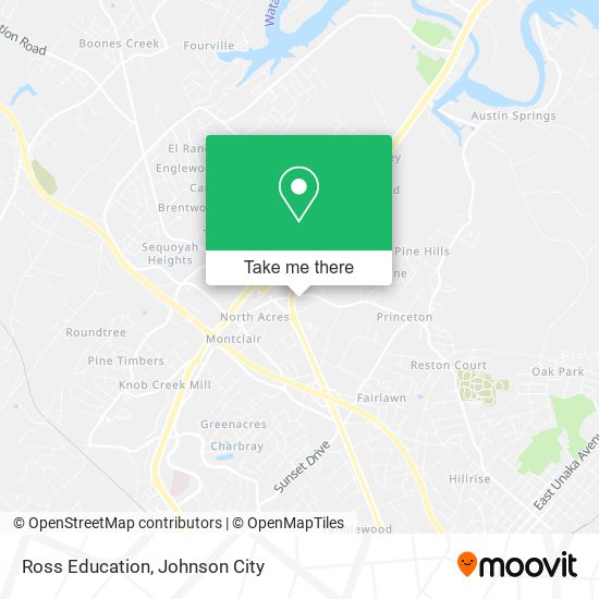 Ross Education map