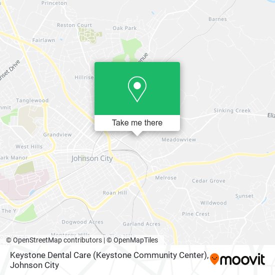 Keystone Dental Care (Keystone Community Center) map