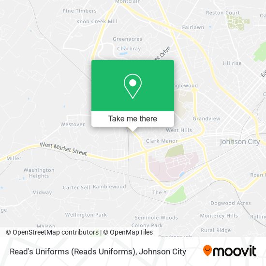 Mapa de Read's Uniforms (Reads Uniforms)