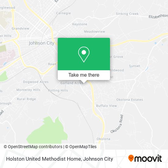 Holston United Methodist Home map