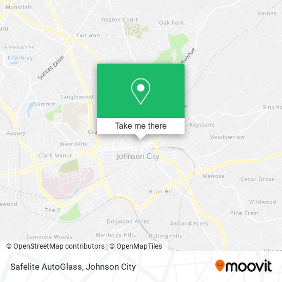 Safelite AutoGlass map