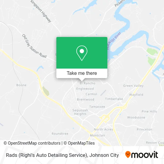 Rads (Righi's Auto Detailing Service) map