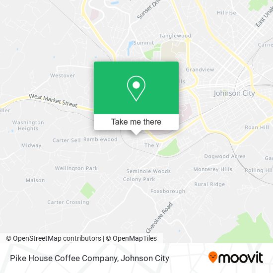 Pike House Coffee Company map
