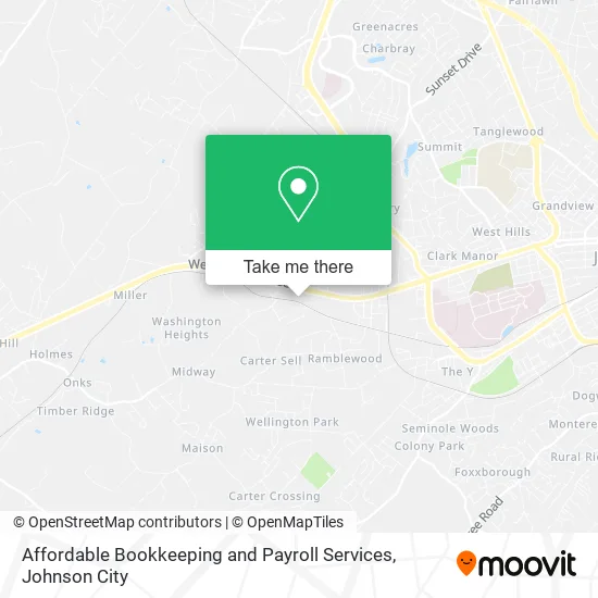 Mapa de Affordable Bookkeeping and Payroll Services