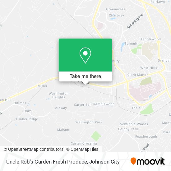 Mapa de Uncle Rob's Garden Fresh Produce