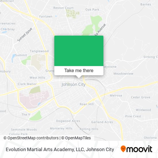 Evolution Martial Arts Academy, LLC map