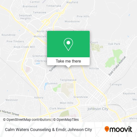 Mapa de Calm Waters Counseling & Emdr