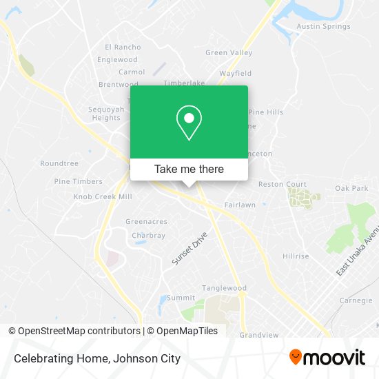 Celebrating Home map