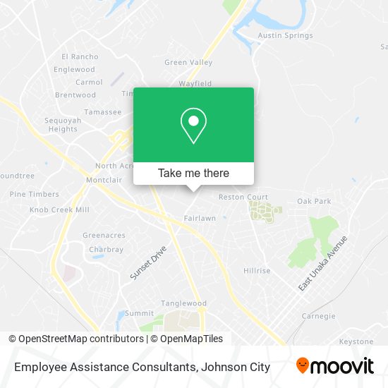 Employee Assistance Consultants map