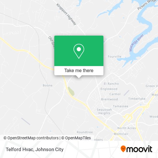 Telford Hvac map