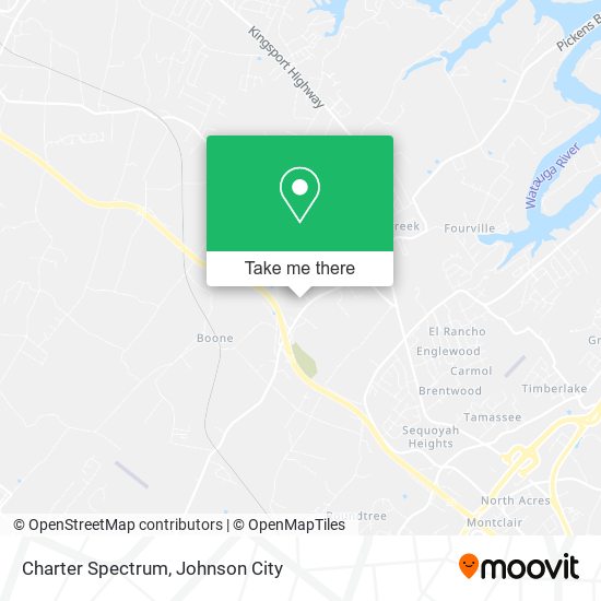 Charter Spectrum map