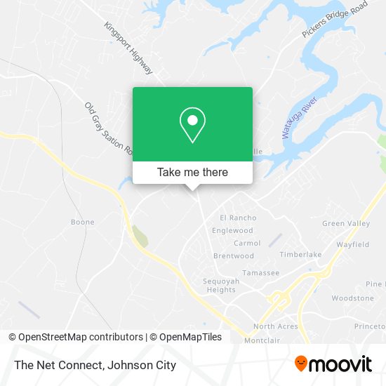 Mapa de The Net Connect