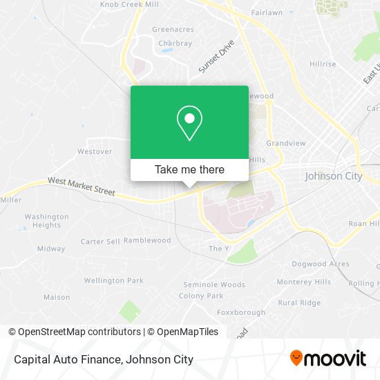 Capital Auto Finance map