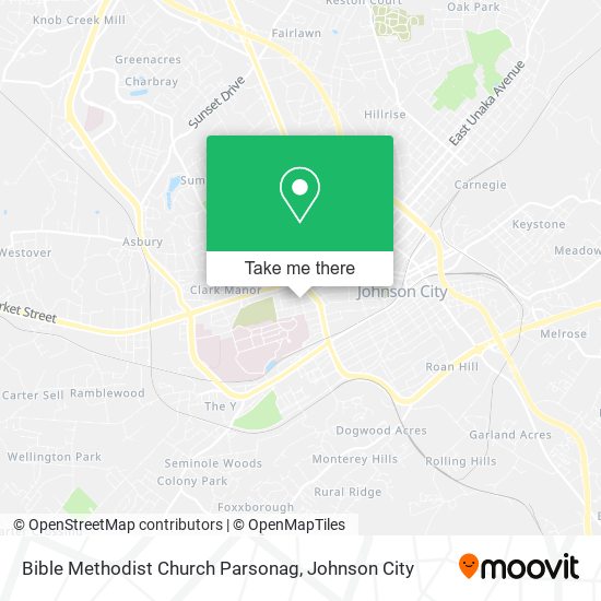 Bible Methodist Church Parsonag map