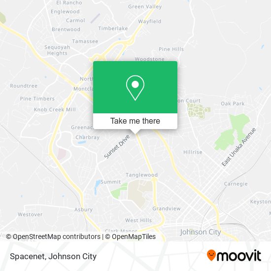 Mapa de Spacenet