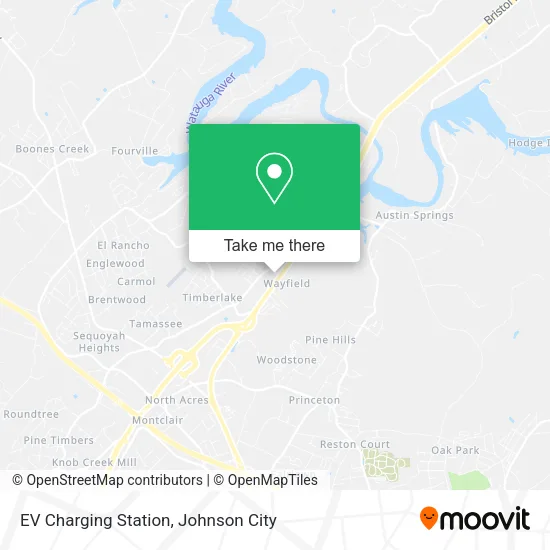 Mapa de EV Charging Station
