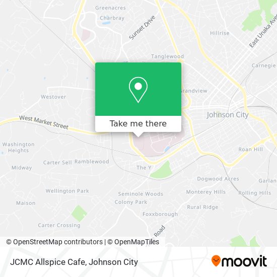 JCMC Allspice Cafe map
