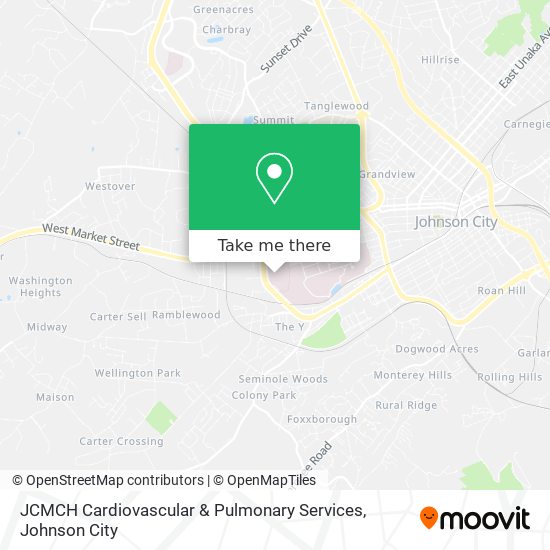 Mapa de JCMCH Cardiovascular & Pulmonary Services
