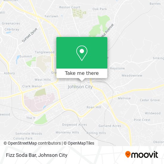 Mapa de Fizz Soda Bar