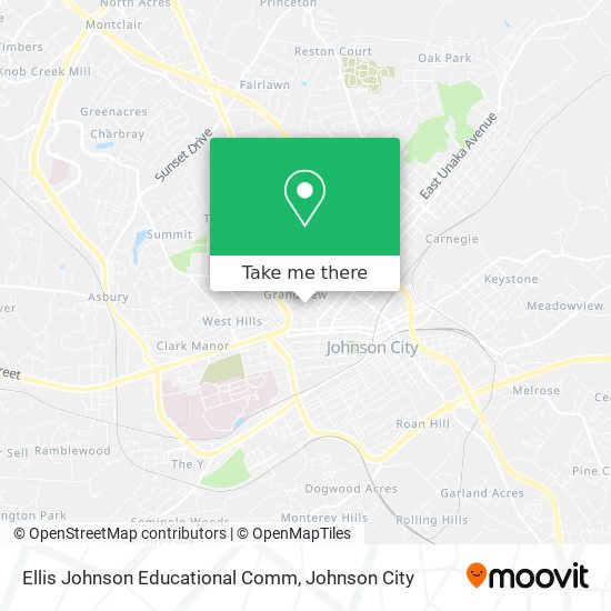 Ellis Johnson Educational Comm map