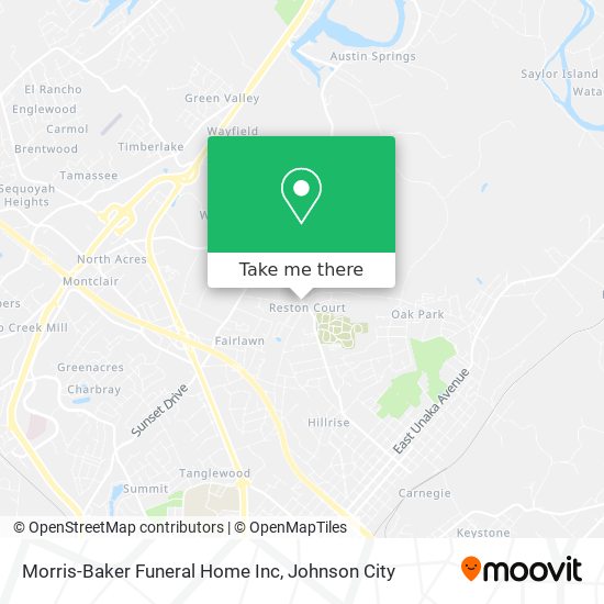 Morris-Baker Funeral Home Inc map