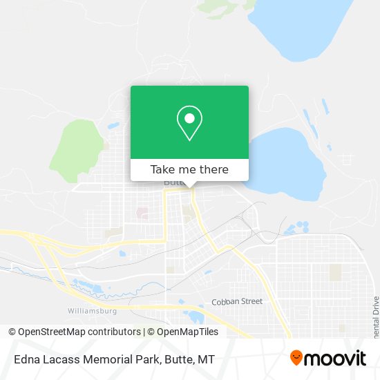 Edna Lacass Memorial Park map