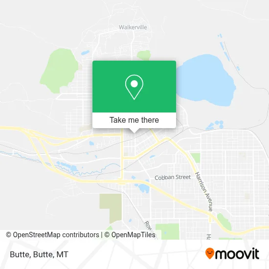 Butte map