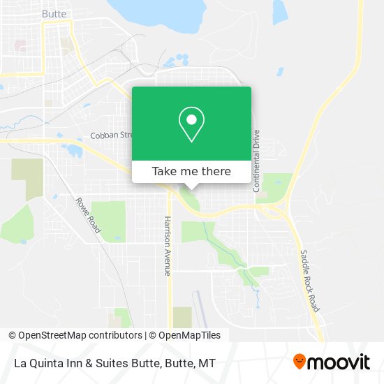 La Quinta Inn & Suites Butte map